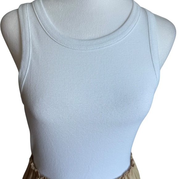 Derek Heart White Tan Sleeveless Mini Dress Size Small NWT - Picture 15 of 17